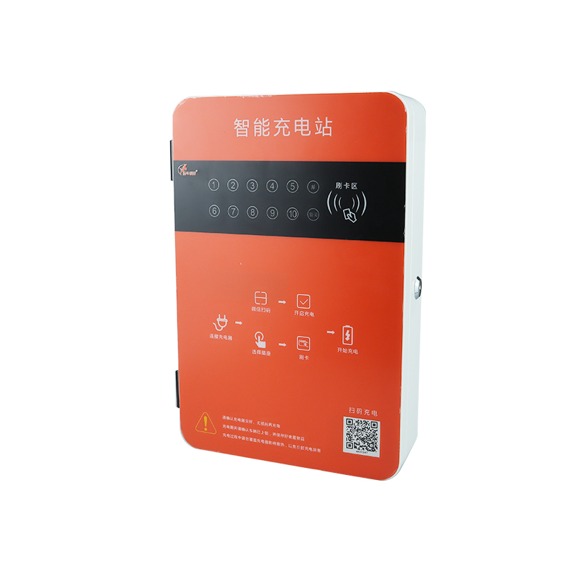 跃牛科技 充电桩 Y-C10A 刷卡+扫码(安装款) 套高清大图