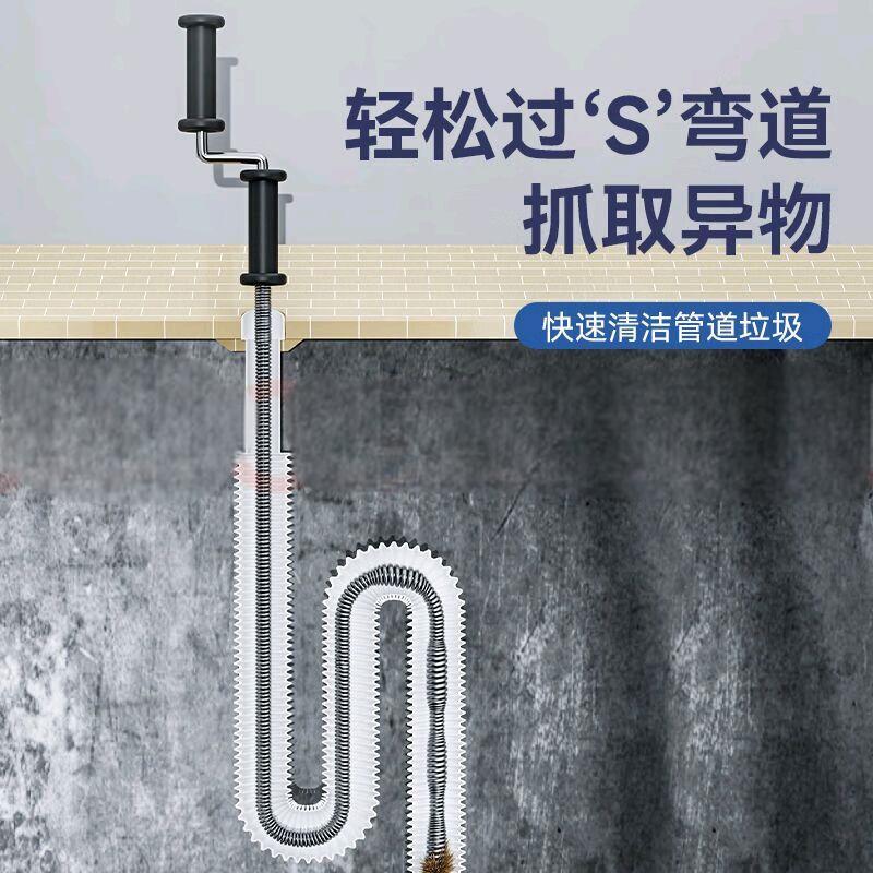 驰比 下水道疏通器 手摇式把手ASB材质 5米疏通王 一个