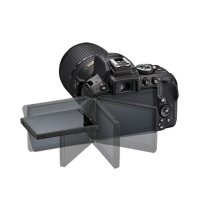 尼康Nikon单反相机D5300DX 18-55mm f/3.5-5.6G VR 防抖单镜头套装入门级单反推荐 礼包版