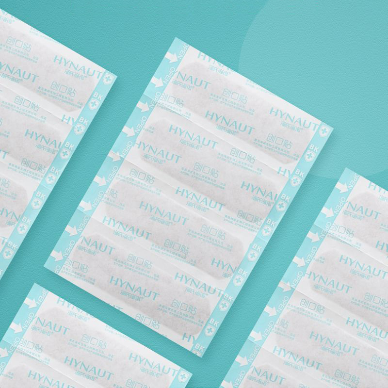 海氏海诺100片盒装防水弹力创口贴脚后跟防磨伤口保护一次性透气创可贴高清大图