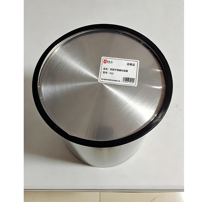 老房太太 250*300mm不锈钢翻盖垃圾桶 下单请备注颜色 A12/个高清大图