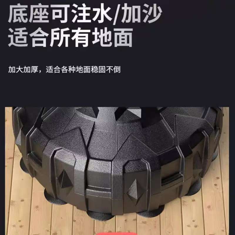 爱倍健 拳击沙袋立式 1.7米黑红武 加厚钻石桶
