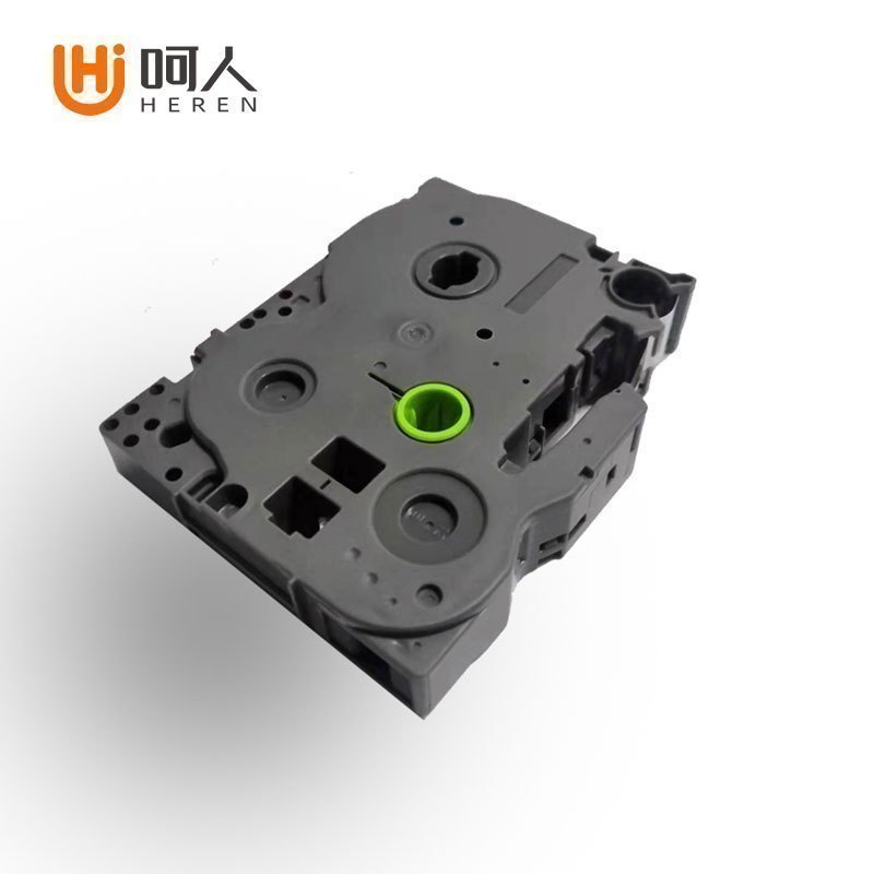 呵人 标签色带9mm黄底黑字适用brother兄弟PT-D210 P700 标签机
