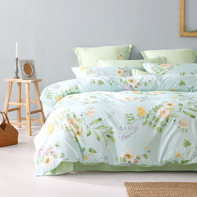 百丽丝 Bliss 床品套件水星家纺出品百丽丝四件套全棉被套四季床上用品伊人芳轩 价格图片品牌报价 苏宁易购水星家纺官方旗舰店