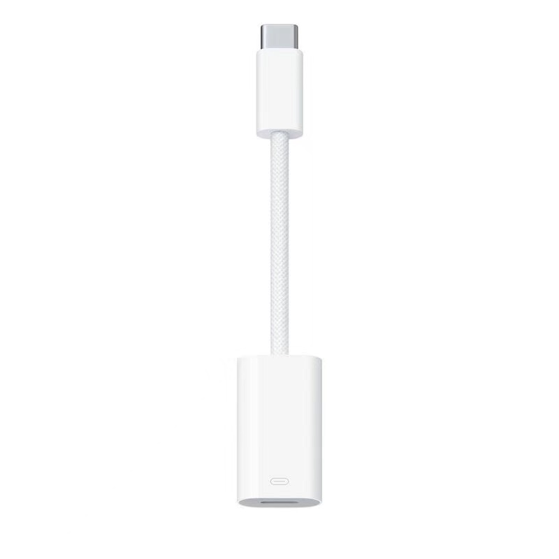 Apple/苹果USB-C/Typc-C 转闪电转换器(编织线 iPhone转接头手机转接头适用于iPhone15系列高清大图