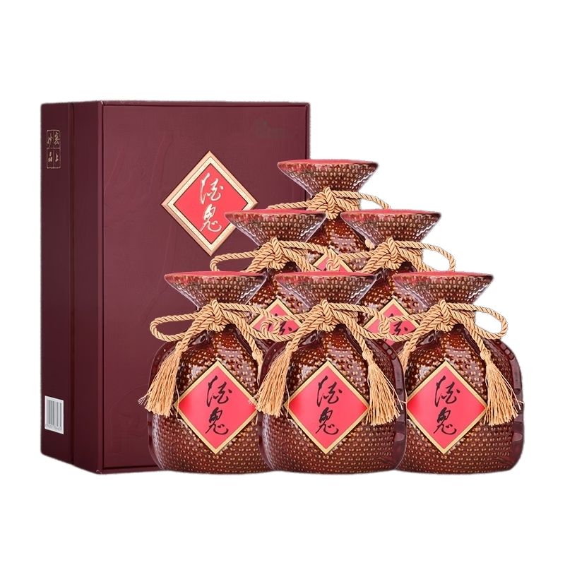 酒鬼酒 新版本紫坛 52度 500ml 馥郁香型白酒高清大图