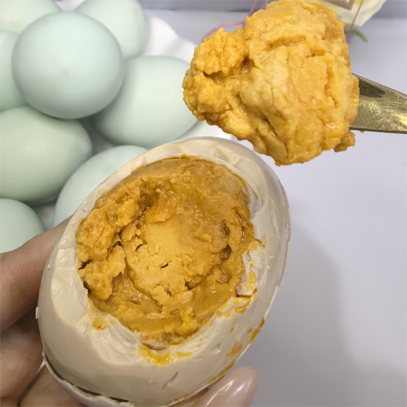 御佰秾 焦香味缠丝鸭蛋20枚+泡沫盒 YBN075高清大图