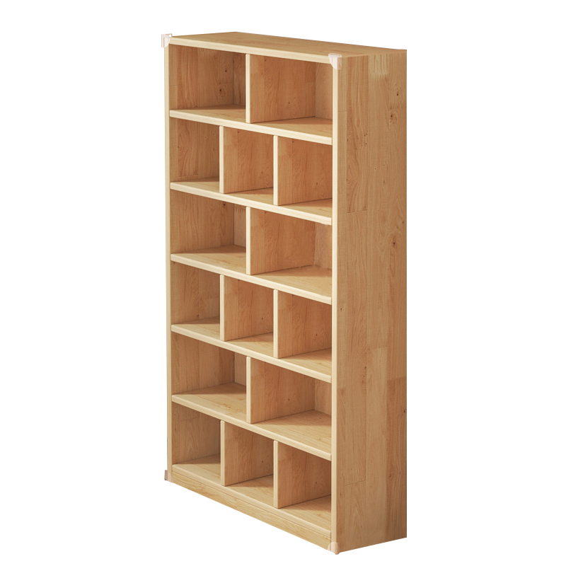 翼澜 木质书架 80cm 个高清大图