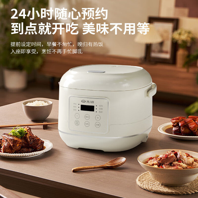 先锋电饭煲精准控温安全省心柴火慢炖经久耐用FD407-2404A高清大图