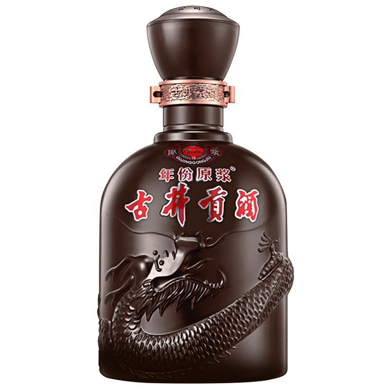 古井贡牌 古井贡酒年份原浆 献礼版 50度 500ml 单瓶装 浓香型白酒(新老包装随机发货)