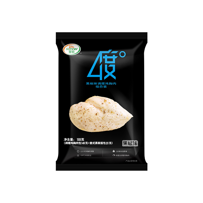 圣农黑椒味调理鸡胸肉组合装