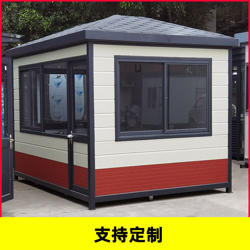 天虎 岗亭 雕花板1.5*1.5*2.8 个高清大图