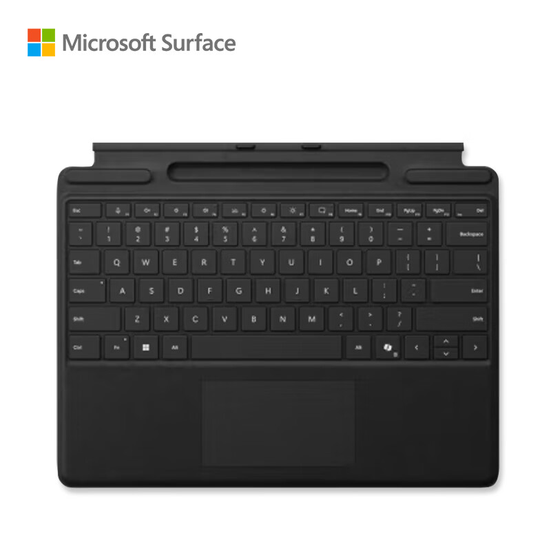 微软Surface Pro11 Pro10 Pro9 Pro8 proX原装键盘AI 带copilot典雅黑键盘
