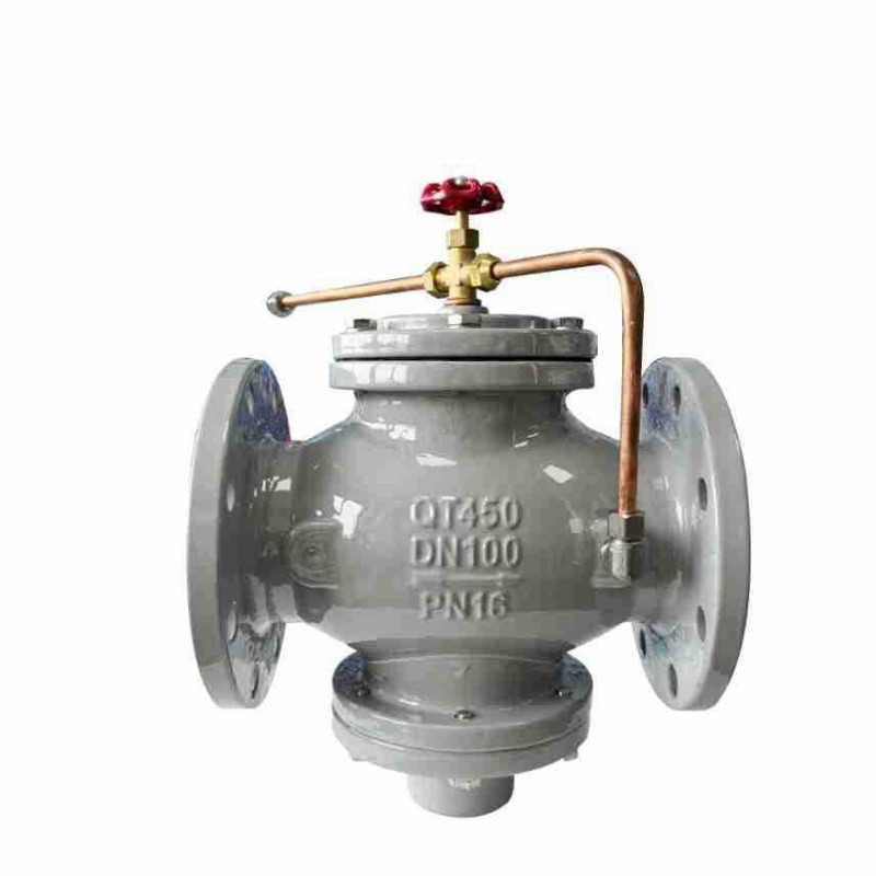 俊伟达可调式压差控制阀自力式压差调节阀 法兰流量控制阀多功能控制阀DN125