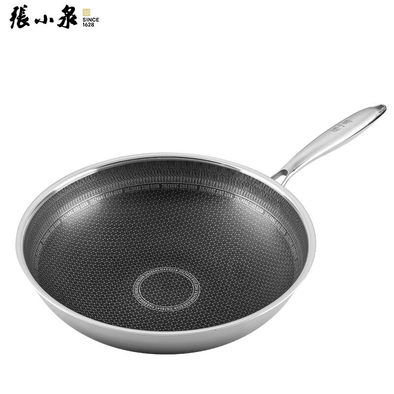 张小泉小康之家不粘炒锅C30630100 32cm高清大图