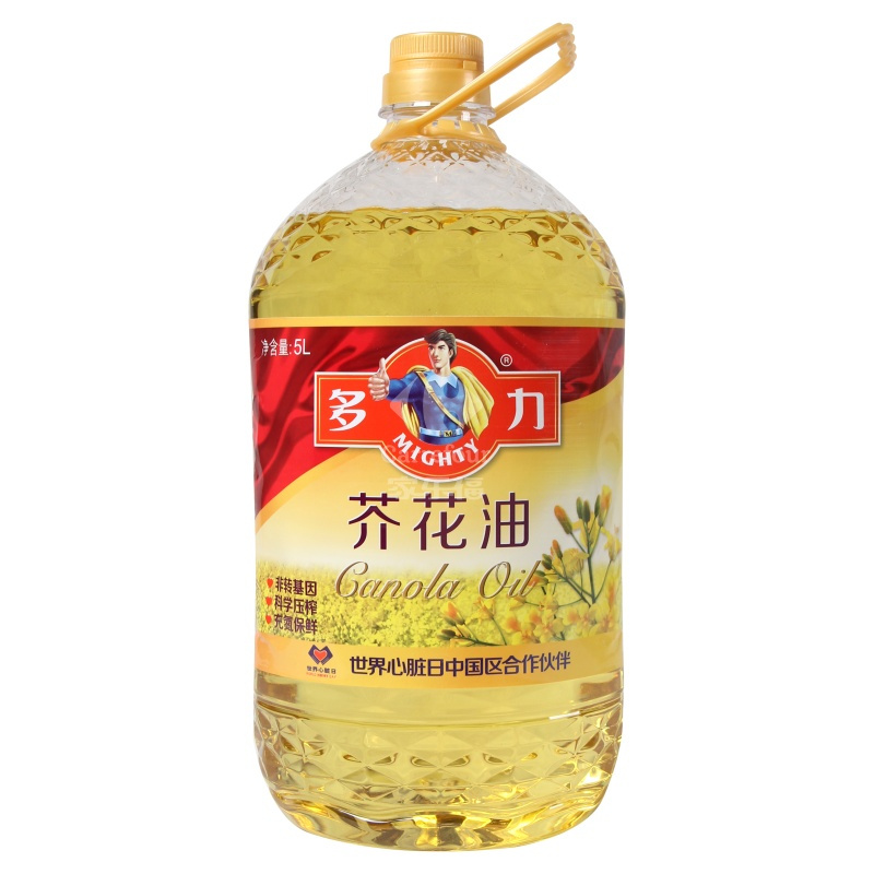 [苏宁易购超市]多力芥花油5L