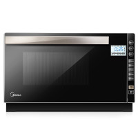 美的(Midea)微波炉M3-L236E平板微电脑式微蒸烤一体机AI智能烹饪变频解冻APP智控微波功能23L