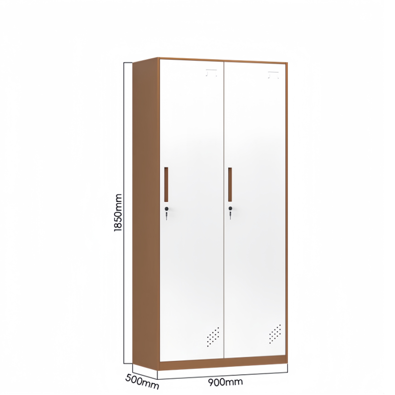 鑫龙都更衣柜二门高清大图