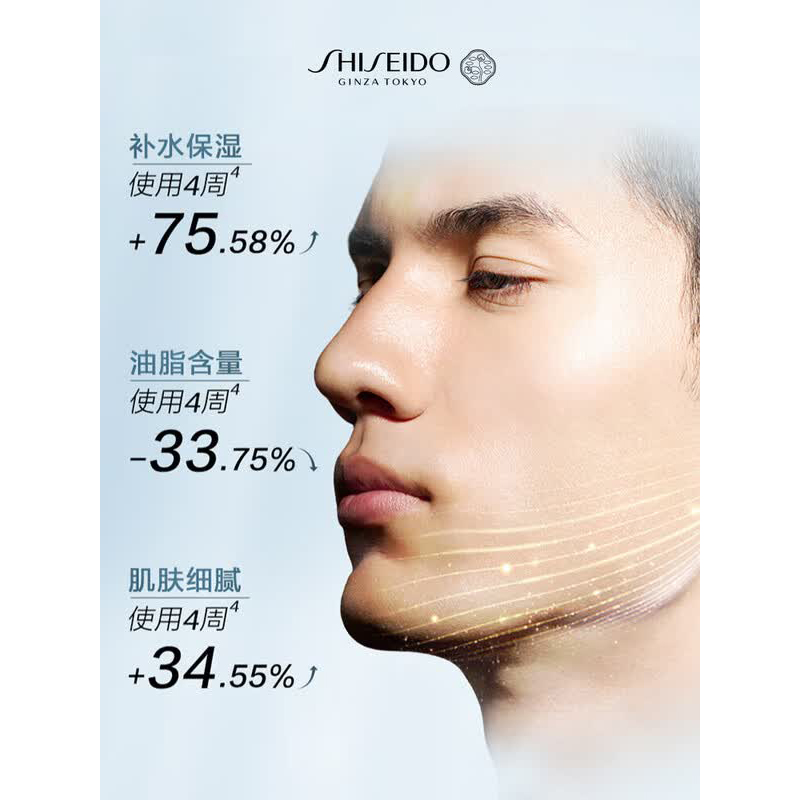 资生堂男士活力均衡水150ml高清大图