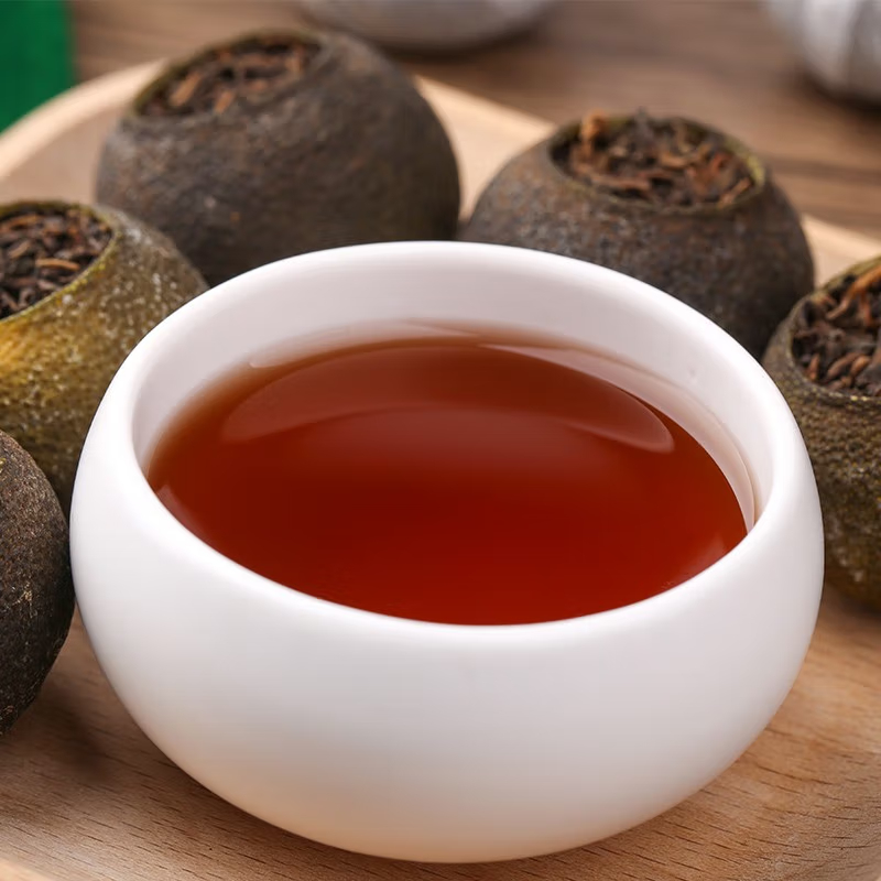 大益小青柑 普洱茶 健康 养生 金柑普茶 陈皮新会7益果小青柑500g 父亲节礼物 节日赠礼 送长辈高清大图