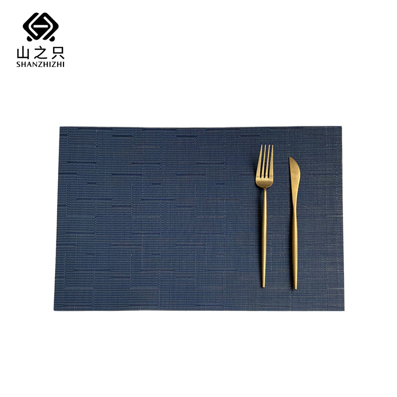 山之只 竹纹隔热防滑餐垫 45*30cm 张高清大图
