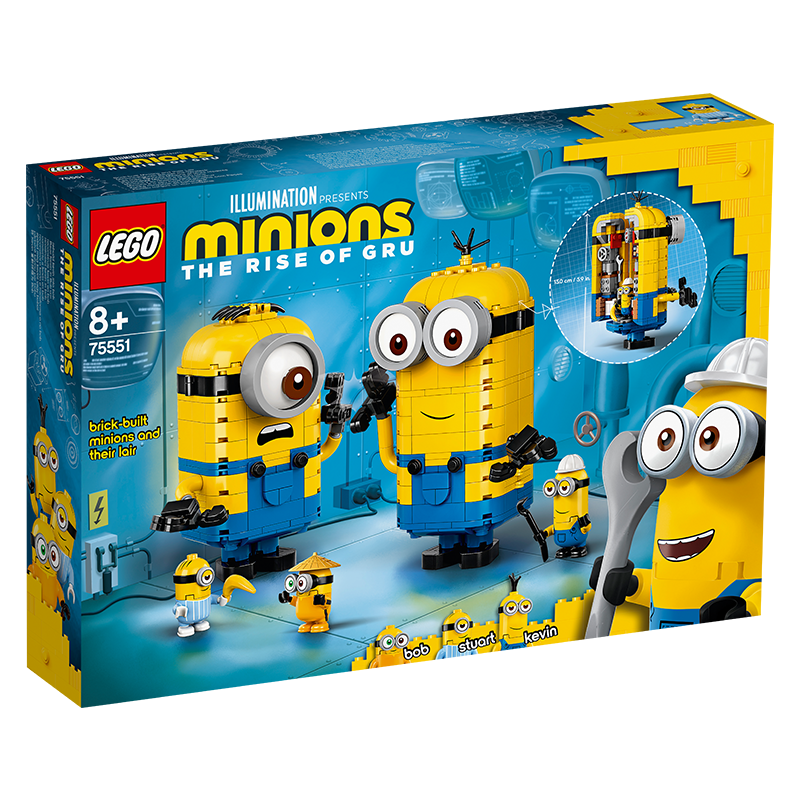 LEGO/乐高 玩变小黄人75551