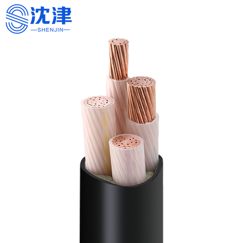 沈津 铜芯电缆 ZC-YJV-0.6/1KV-3*16+1*10mm² /米高清大图