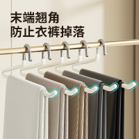 JEKO&JEKO 鹅型裤架多功能裤子衣架专用裤夹子家用无痕衣柜内置裤挂收纳神器