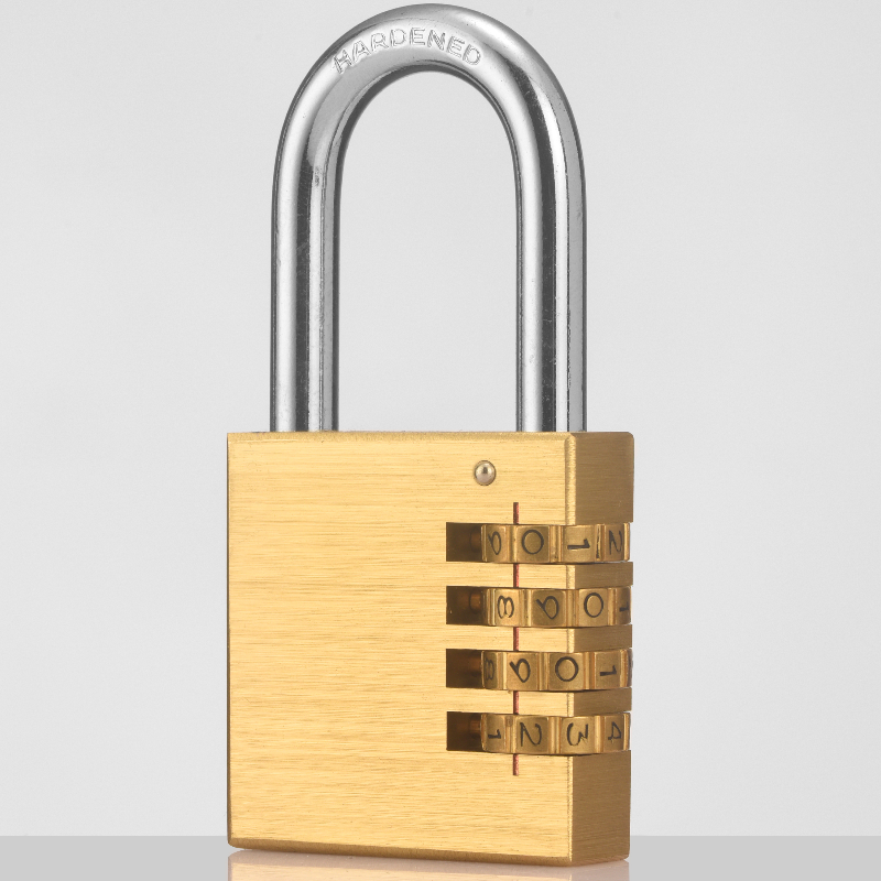 30mm长梁通开金色密码锁 锦泰佑,jintaiyou