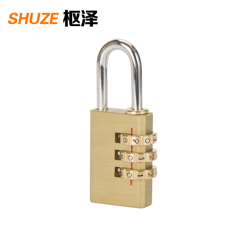 枢泽 密码锁 小号3轮 把高清大图