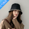 SUNTEK蕾丝小花边帽子女秋冬季韩版百搭文艺复古盆帽ins潮水桶帽渔夫帽