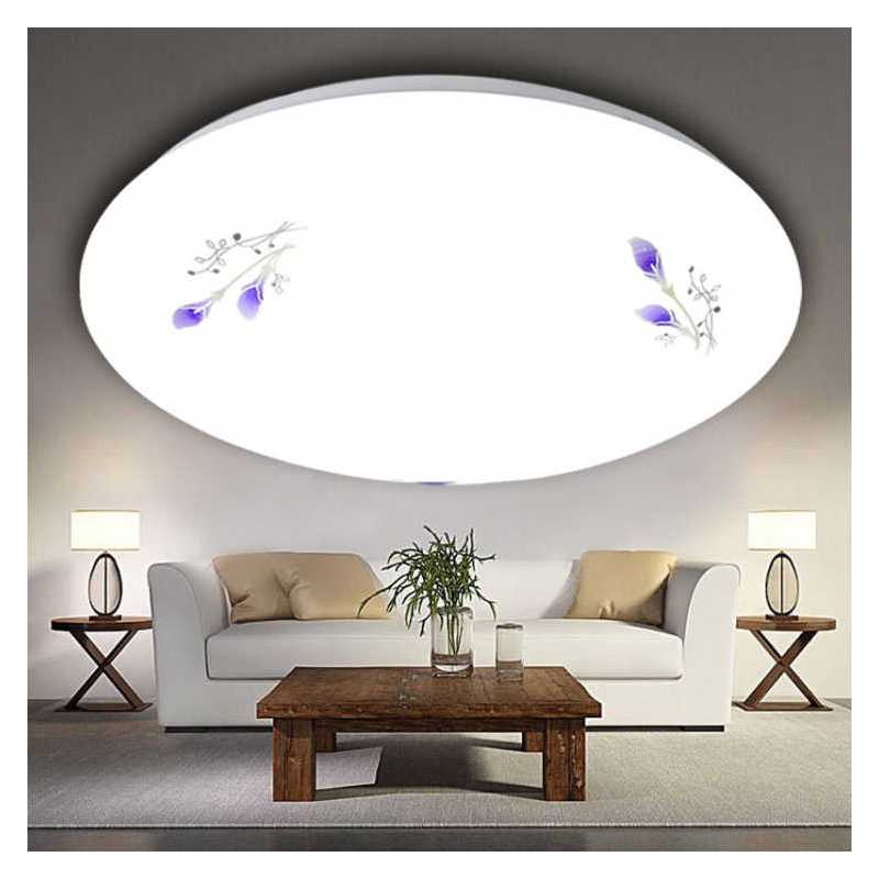 津弗吸顶灯 led吸顶灯 圆形面包灯卧室灯简约现代阳台灯顶灯房间次卧