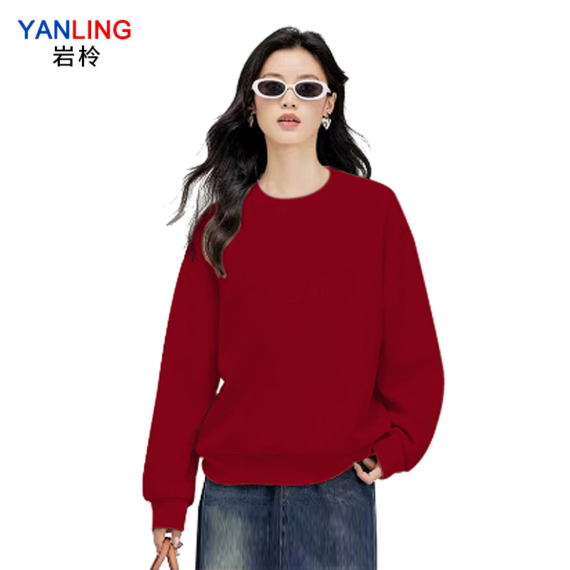 岩柃 双面空气棉卫衣25YW333高清大图