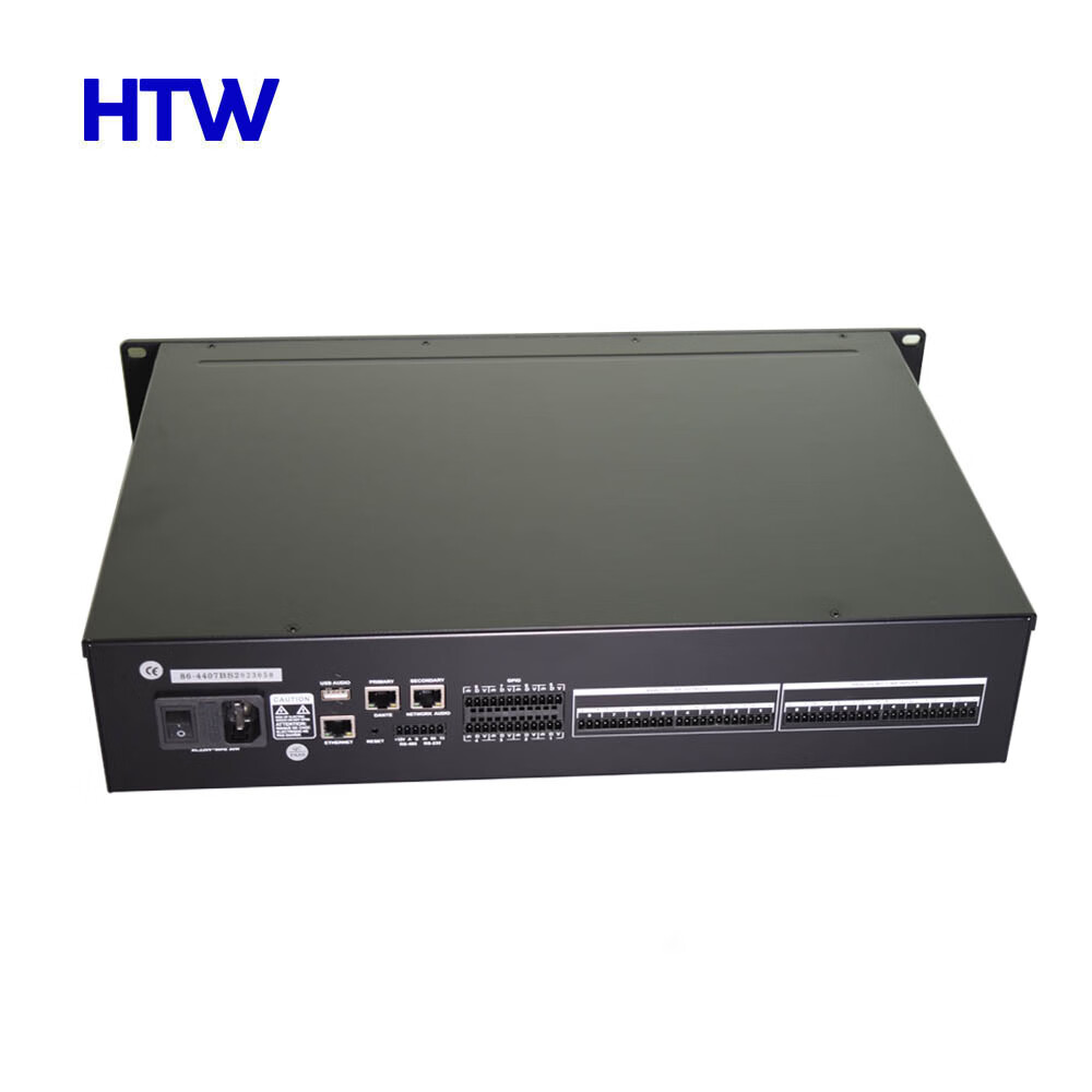 HTW DS-0808DANTE DANTE 8进8出数字音频网络矩阵处理器高清大图