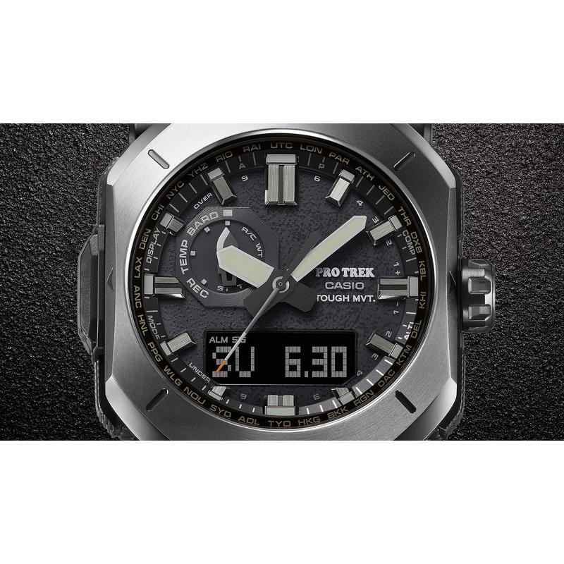 CASIO 卡西欧多功能防烧伤CORDURABushcraft手表高清大图