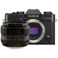 FUJIFILM/富士XT30+XF35 F1.4黑色 富士 无反 数码 微单 相机 2610万像素 定焦大光圈镜头