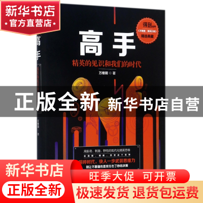 正版 高手(精英的见识和我们的时代) 万维钢 电子工业 9787121323