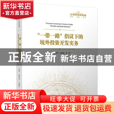 正版 “一带一路”倡议下的境外投资开发实务 盛玉明,杜春国,李