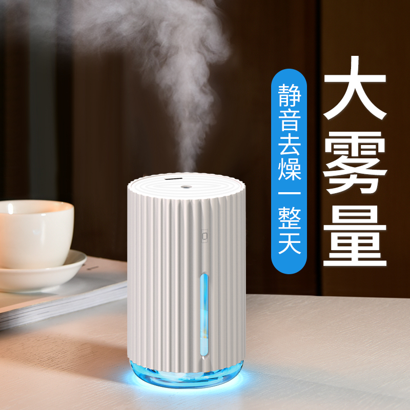 时光旧巷usb大雾量家用静音卧室办公室小型款加湿器