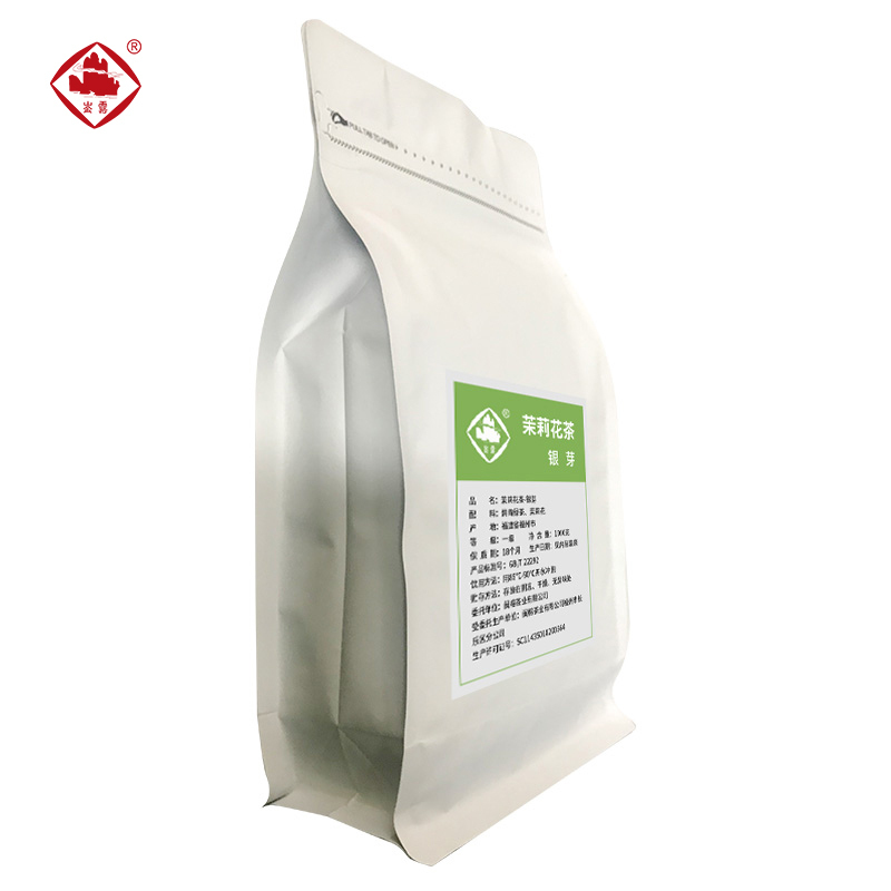 崟露茉莉花茶飘雪一级1000克袋高清大图
