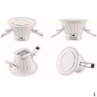 飞利浦 PHILIPS 4英寸 20×0.5瓦 230V 6500K(铝原色) 闪烁 LED筒灯冷白色(铝原色) 1只