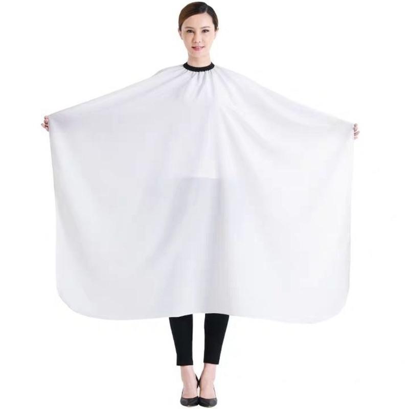 袖子剪发围布,围布发型师专业加大防静电不粘发 白色理发围布(涤塔夫)