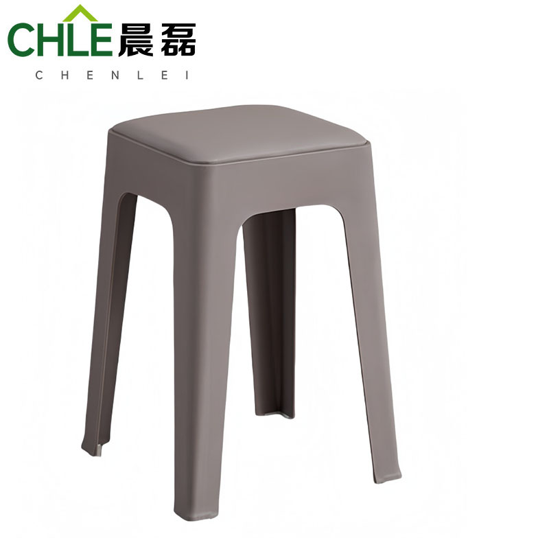 晨磊 塑料凳 47*32*28cm(灰色) 个高清大图