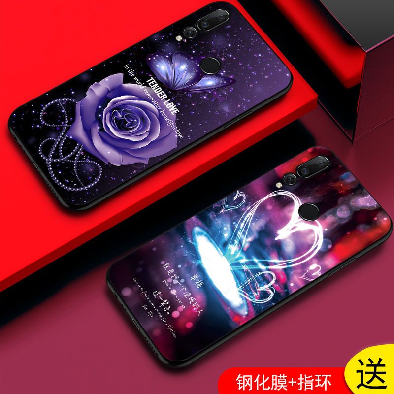 nova4手机壳女款硅胶保护套nova4e手机套磨砂防摔软壳潮