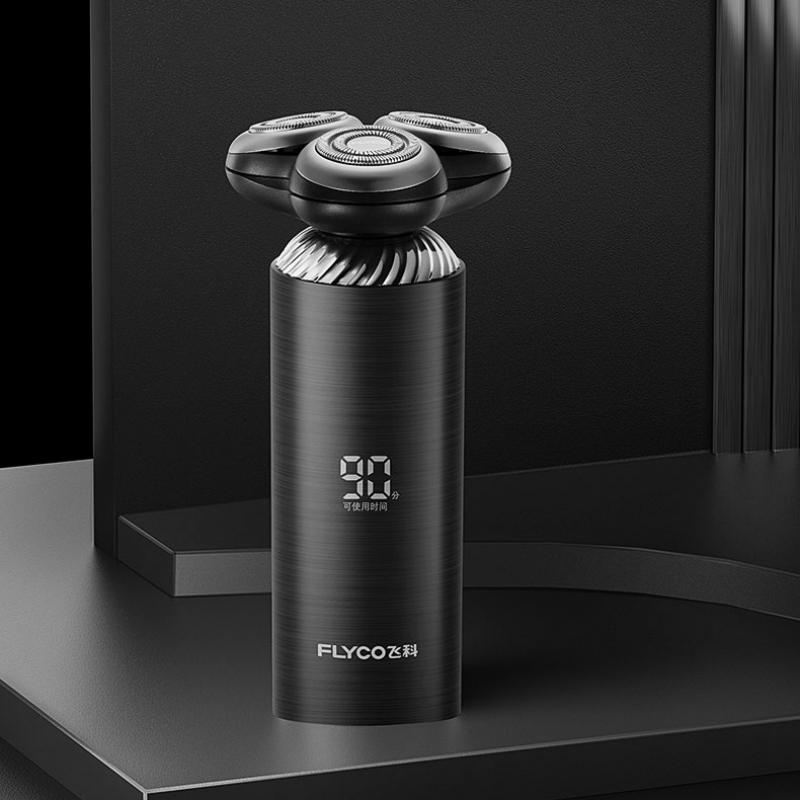飞科(FLYCO) 电动剃须刀旋转式男士刮胡须刀便携款 FS968-感应式净剃款 / 台高清大图
