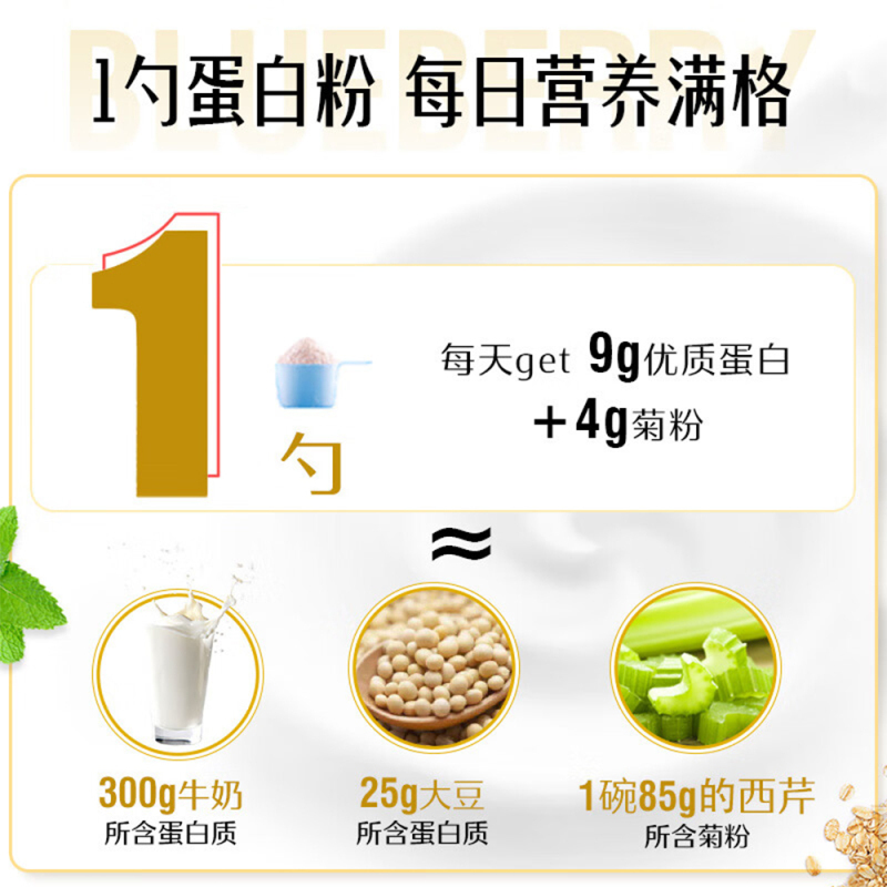 swisse益生元复合蛋白粉450g*2罐