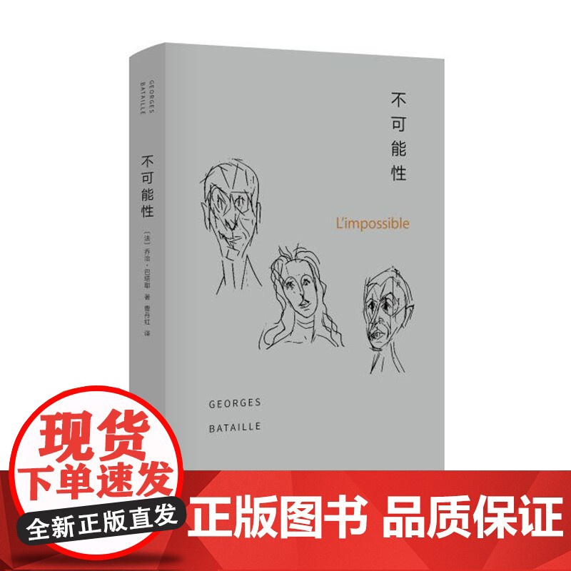 不可能性 (法)乔治·巴塔耶 南京大学出版社 后现代思想高清大图