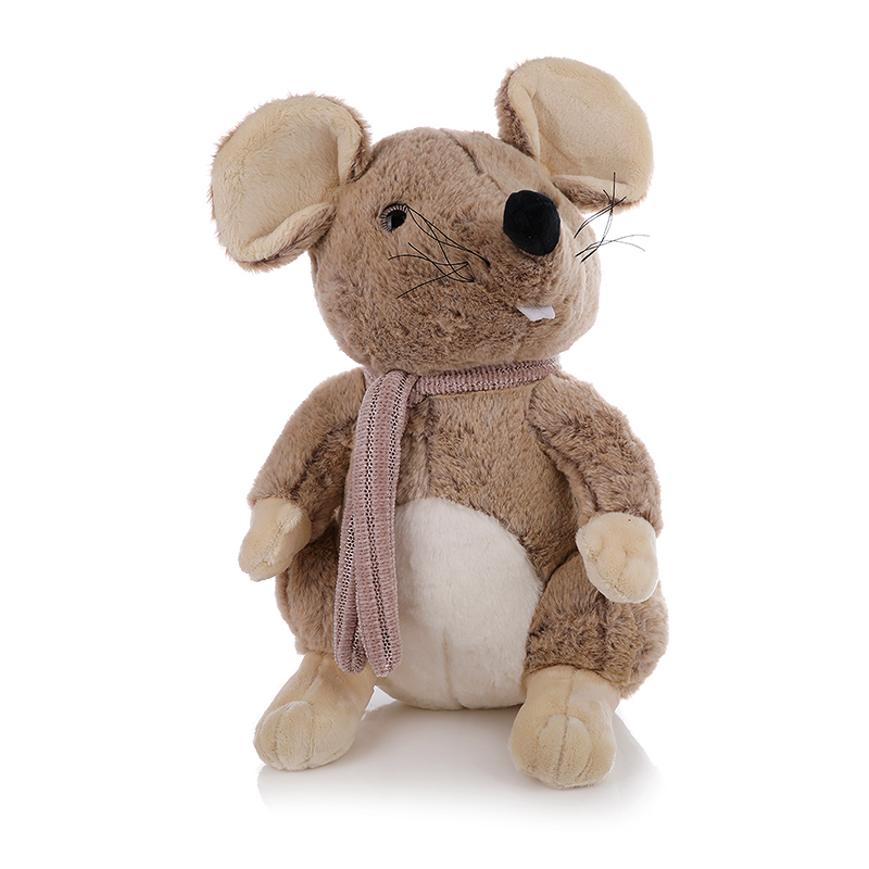 2020热卖仿真3d老鼠公仔大号毛绒玩具睡觉抱枕生肖鼠布娃娃玩偶鼠