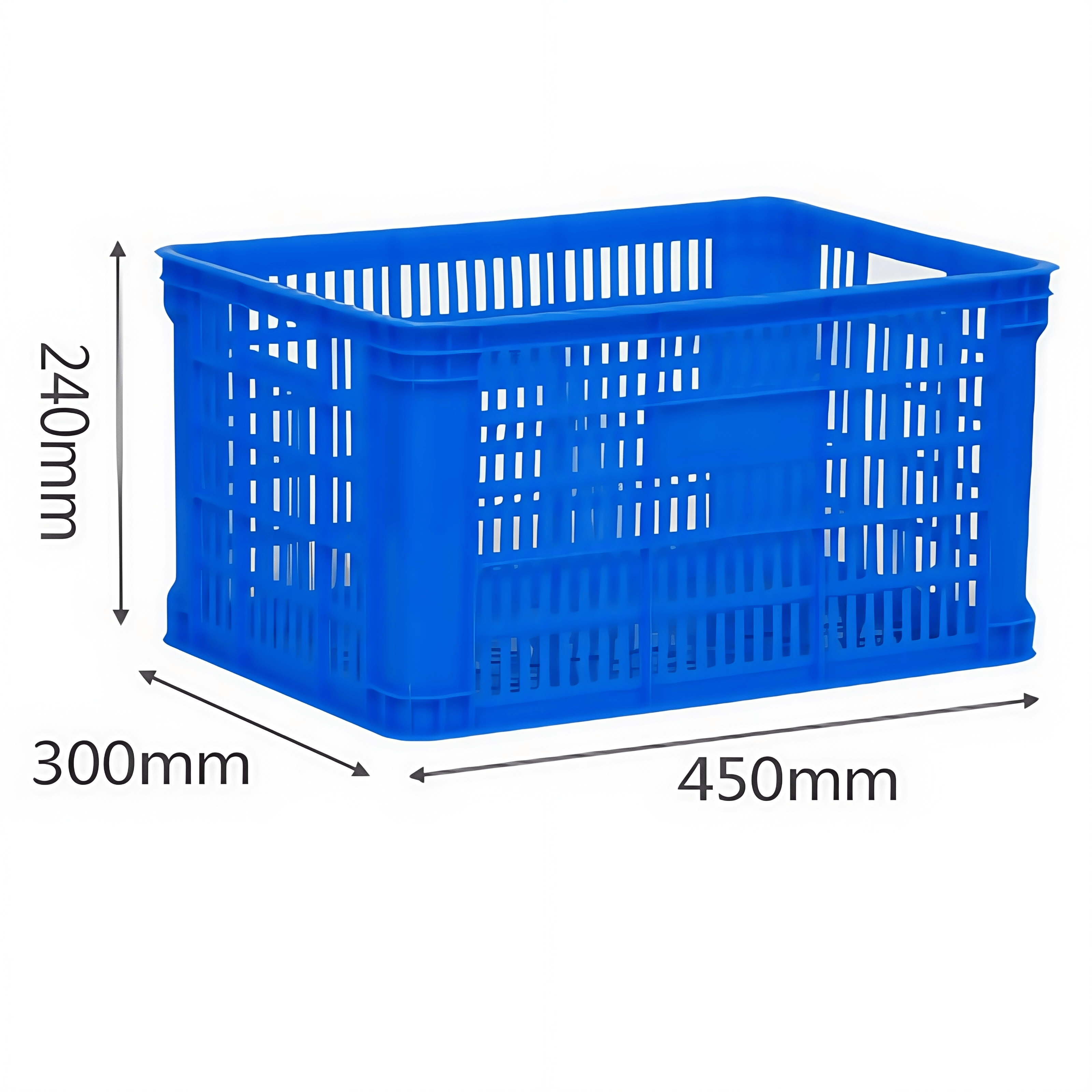 鑫木樽收纳筐450*300*240mm个高清大图
