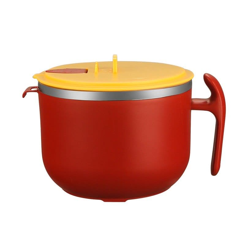 奥丁(adneny) 厨具系列 OD-00773 爱语系列 不锈钢泡面碗 红色图片